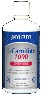 L-Carnitine Liquid 1000 mg (Natural Vanilla Flavor 32 oz) Metabolic Response Modifiers